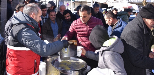 Kar yağışı süresince 10 bin vatandaşa ulaşıldı