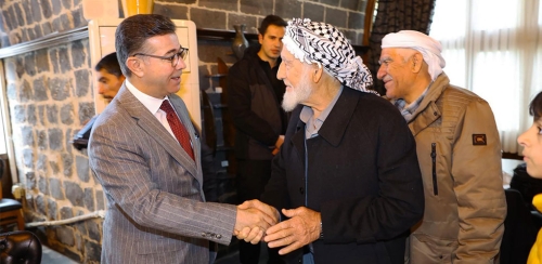 BAŞKAN BUCAK, PAŞA KONAĞI’NDA VATANDAŞLARLA BAYRAMLAŞTI