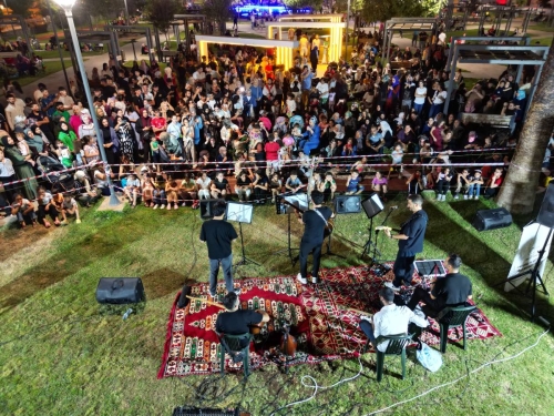 Siverek'te açık hava konseri düzenlendi