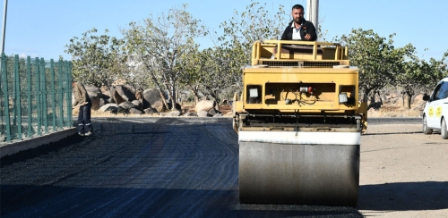 SİVEREK’TE ÜST YAPI ÇALIŞMALARI  DEVAM EDİYOR