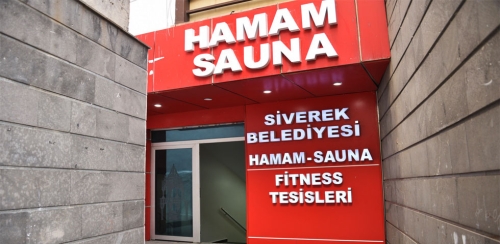 SİVEREK’TE ERKEKLER İÇİN HAMAM VE SAUNA YENİDEN HİZMETE AÇILDI
